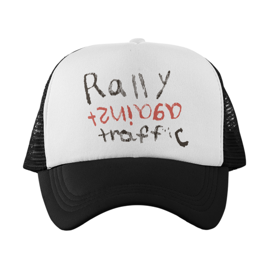 Crayons Against Traffic Trucker Hat