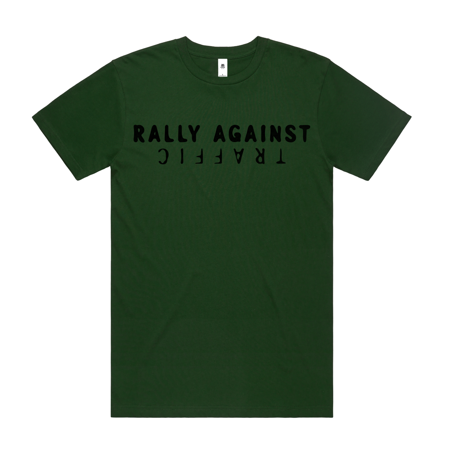 Rally Against Traffic Shirt & Sticker Bundle